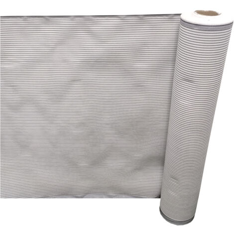 Malla Ocultación 1X50M 100% Poliamida Alta Densidad 80% Ocultación Malla Sombreo Blanco