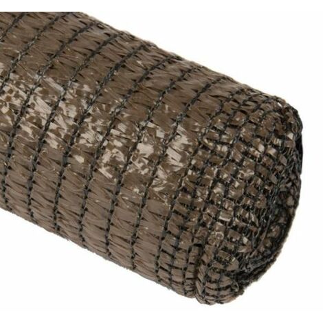 Malla Ocultación 90gr. Marrón 2x50 metros