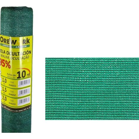 Malla ocultación 95% 120 Cm 50 Mt Orework