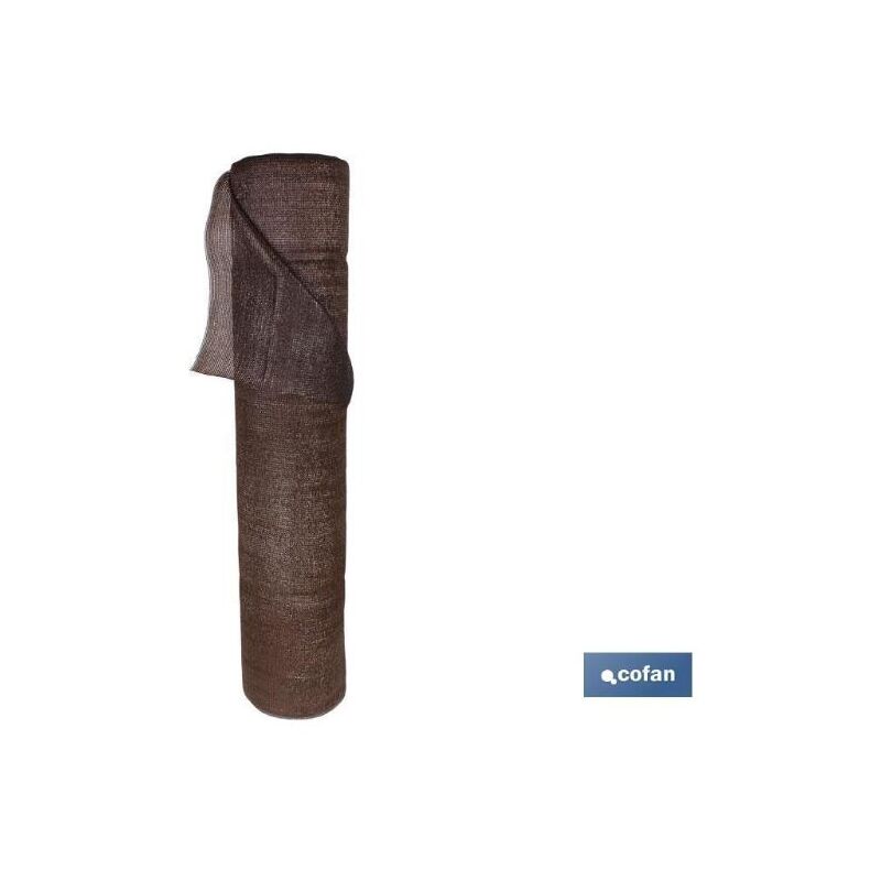 

MALLA OCULTACIÓN MARRÓN 90% / 120 Grs - 1,5 x 50 Mts - NEOFERR..