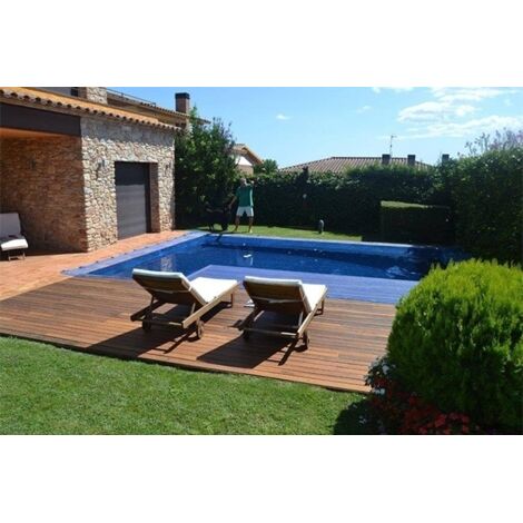 MALLA PARA PISCINA 7x11m LEAF POOL COVER