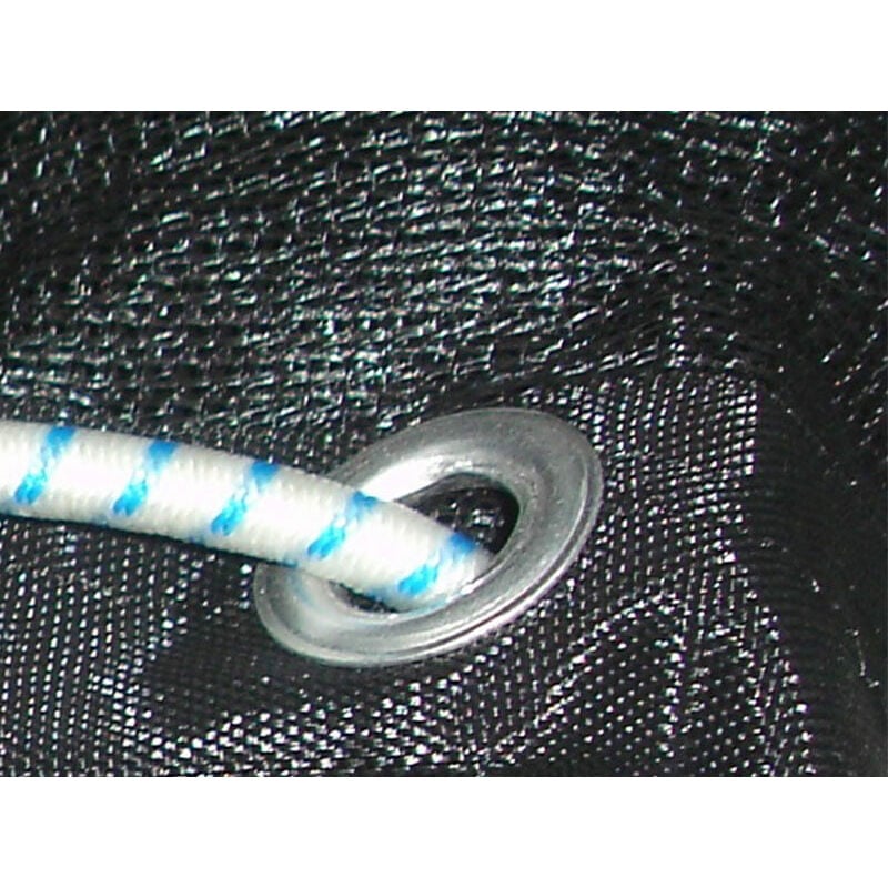 

Malla para Volquetes Acabada - Con cuerda elástica Negra de 3,50 m x 7 m