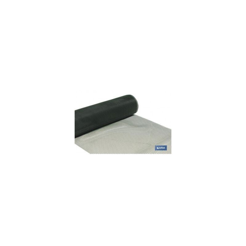 

Malla plast cuadrada jardin 10mm verde 1x25m