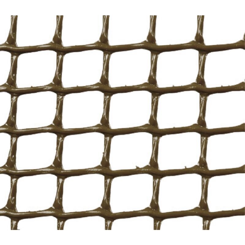

MALLA PLASTICA CUADRADA 0,5x0,5 cm MARRON - 1x5m