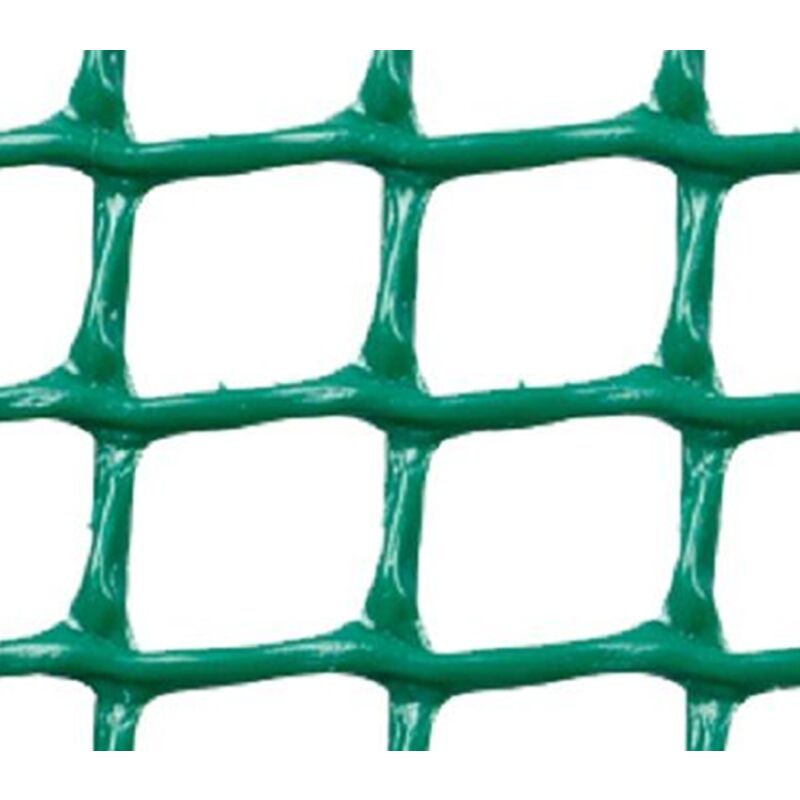 

MALLA PLASTICA CUADRADA 2x2 cm VERDE - 1x25 m