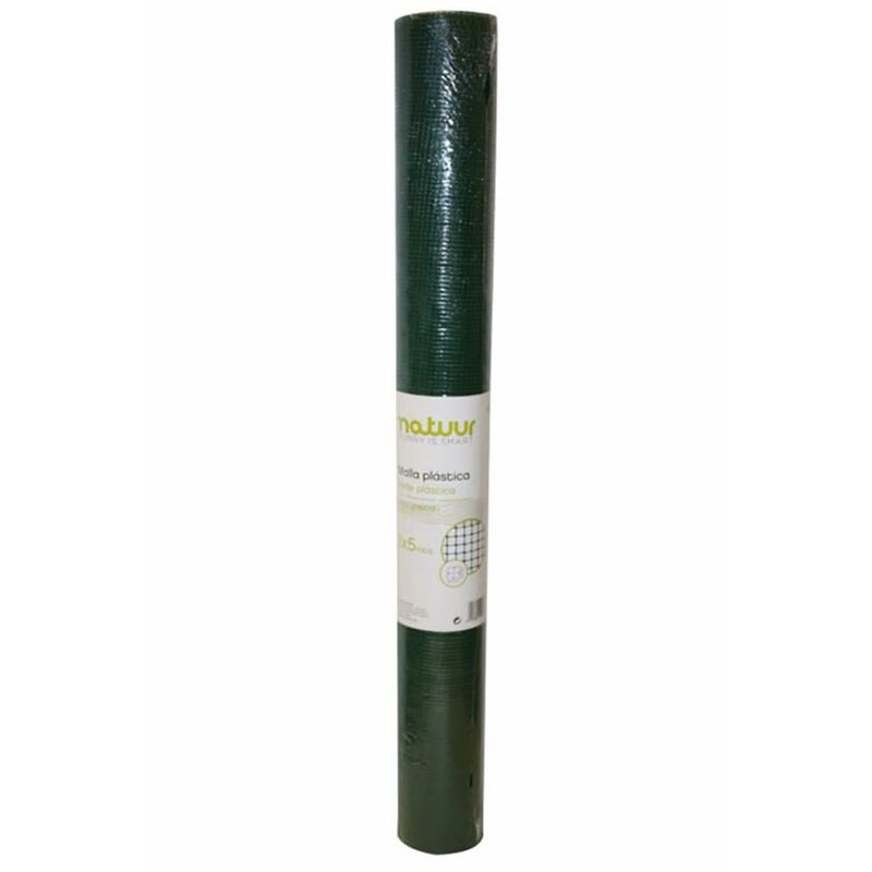 

Malla proteccion cuadrada luz malla 4,5x4,5mm 1x5mt plastico verde nt121608 - Natuur