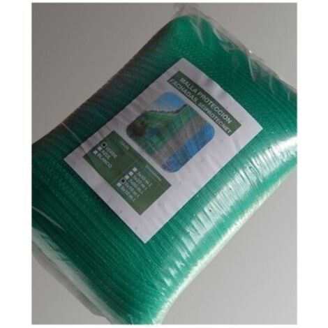 Malla protección SEINEC fachadas Seiprotec-Net 6x10m. Verde