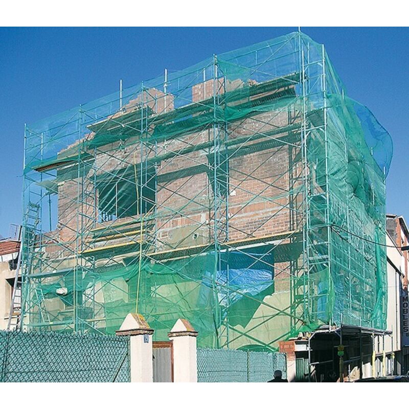 

Malla Protectora Fachadas Protmas Verde 3X10M