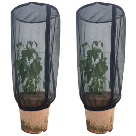 Malla protectora para macetas independientes con jaula decorativa [juego de 2]