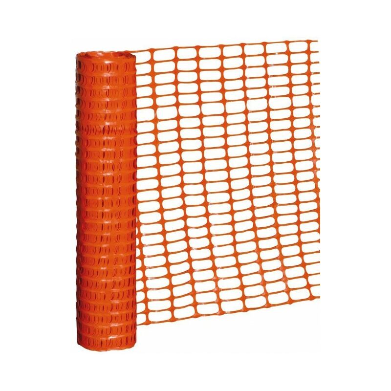 Grillage De Chantier Souple Pp Orange - Rouleau De 50 M, Hauteur 1 M - Sirl - S010000105
