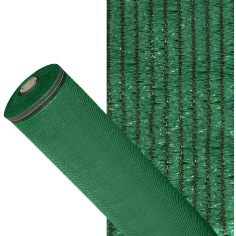 Malla sombreo 90%, rollo 1,5 x 50 metros, reduce radiación, protección jardín y terraza, regula temperatura, color verde claro