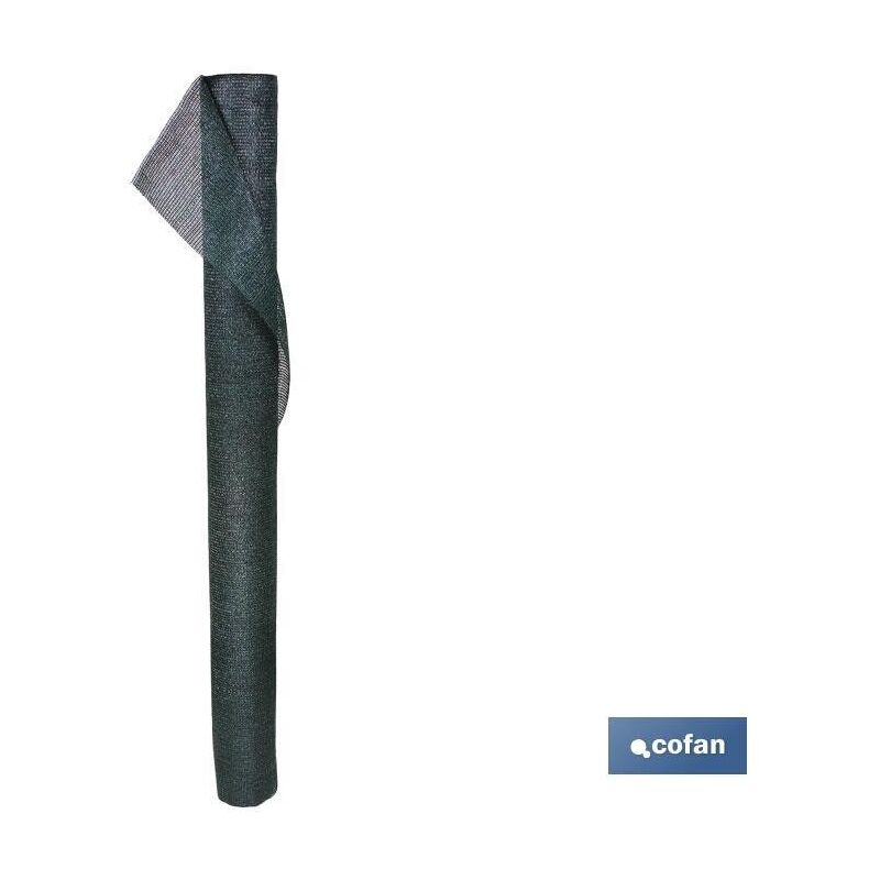 

Malla sombreo y ocultación verde oscuro 90 120 grs - 1 x 50 mts