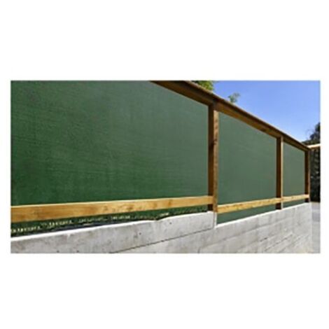 MALLA VERDE OSCURO DE FABRICACION EUROPEA PREMIUM ( 100% OCULTACION ) 230 GR/M2, ROLLO 1X5