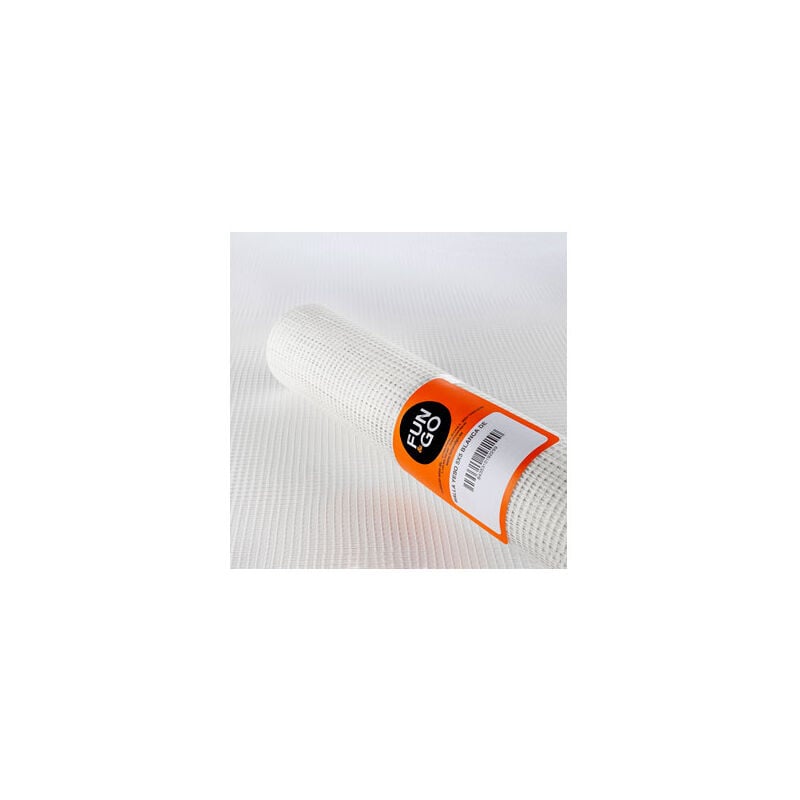 

Malla Revocos Fibra Vidrio (Rollo 10 M) Fun&Go 5x5/100Cm Blanco