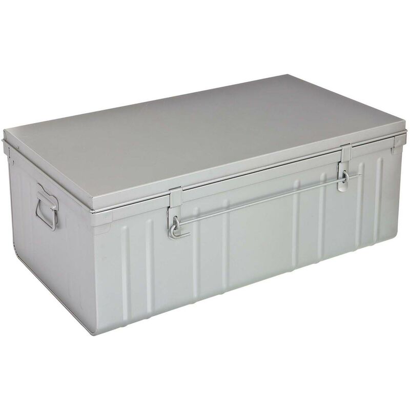 Les Tendances - Malle habitat en acier 95 litres