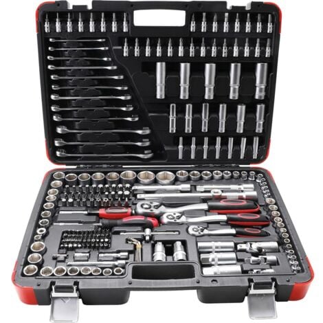 KS Tools 917.0779 - Caisse à Outils Complète en Coffret Douille et  Accessoires en 1/4, 3/8 et 1/2 - Outillage Mécanique de Notre Gamme  Ultimate avec Clé à Cliquet - 179 Pièces : : Bricolage