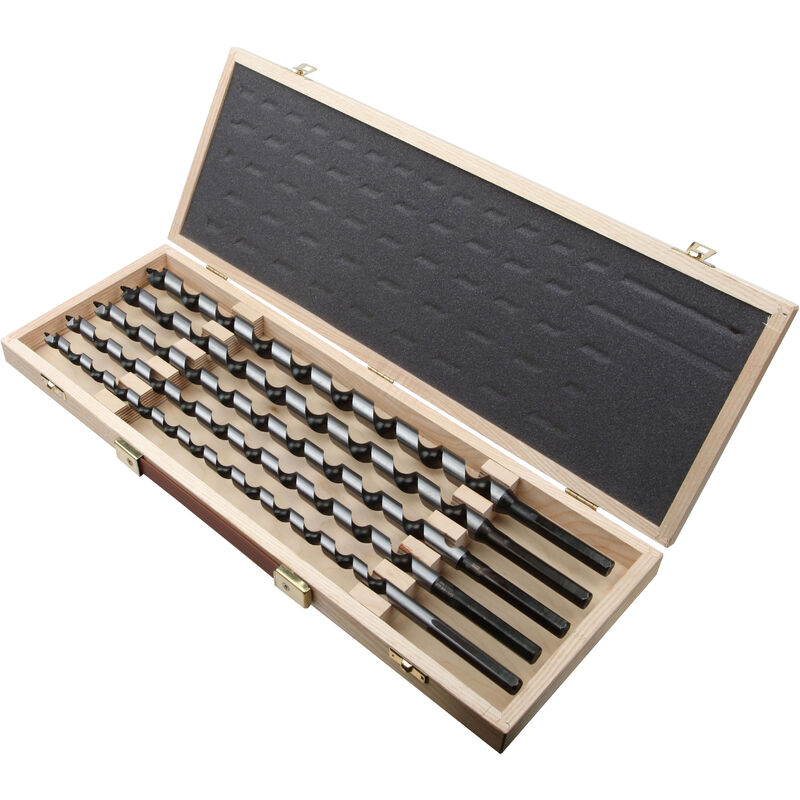 Mallette 5 mèches bois hexagonale - 913C