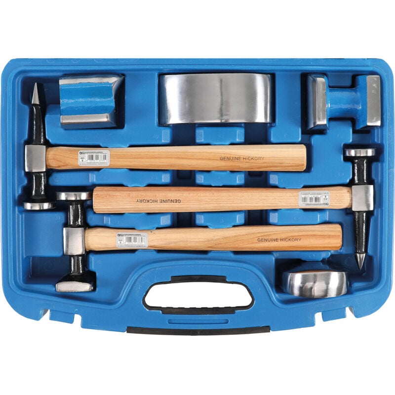 Bgs Technic - Marteaux et tas de carrossier bgs pro - mallette 7 outils