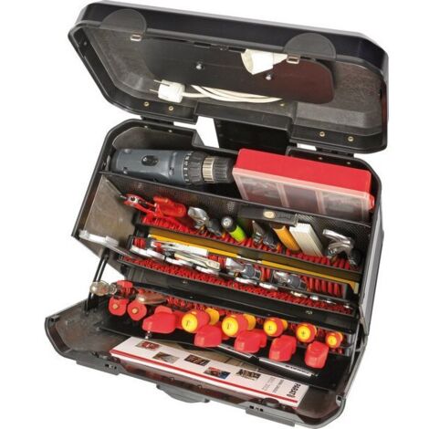 Mallette à outils à roulettes EVOLUTION, Dimensions intérieures : 450 x 260 x 385 mm, Volume environ 45 l, Poids 7440 g