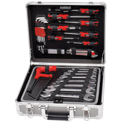 Mallette à outils alu 126 pièces KARX
