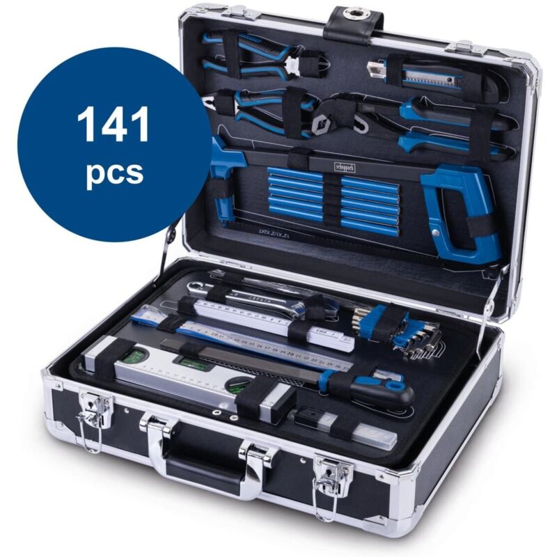 Scheppach - Mallette a outils avec 141 pieces tb200