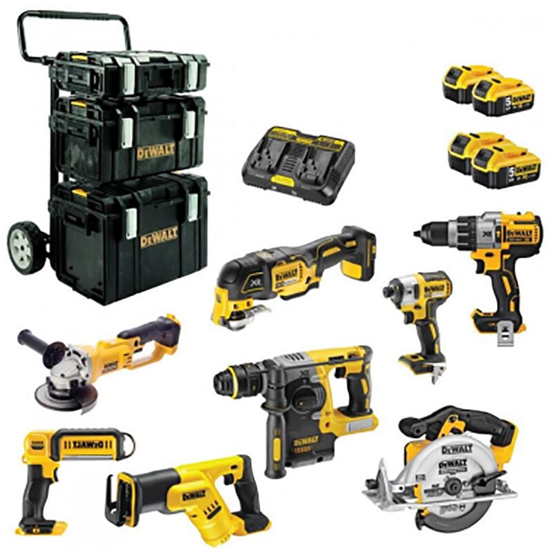 Mallette à outils électriques sans fil Dewalt 5Ah Li-Ion Type c - Prise européenne ( Prix pour 1 )