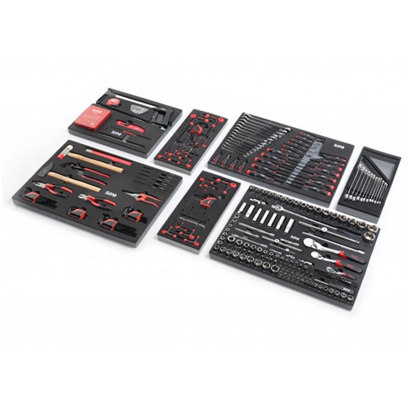 Mallette à outils Kit d'outils d'entretien SAM Jeu de 300 pièces ( Prix pour 1 )