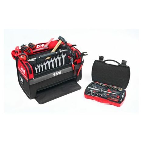 Mallette à outils Mallette à outils pour électriciens SAM, Jeu de 100 pièces ( Prix pour 1 )