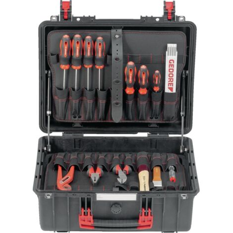 Mallette à outils Meister XL-R21652101 100 pièces GEDORE RED