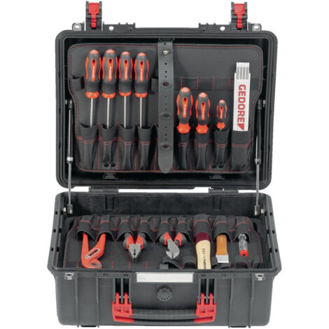 Mallette à outils Meister XL-R21652101 100 pièces GEDORE RED