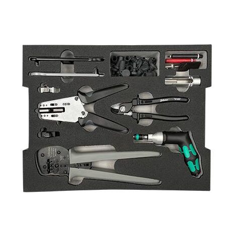 Mallette à outils pour MC4 et MC4-Evo 2 32.6126 Stäubli Contenu: 1 set V130133