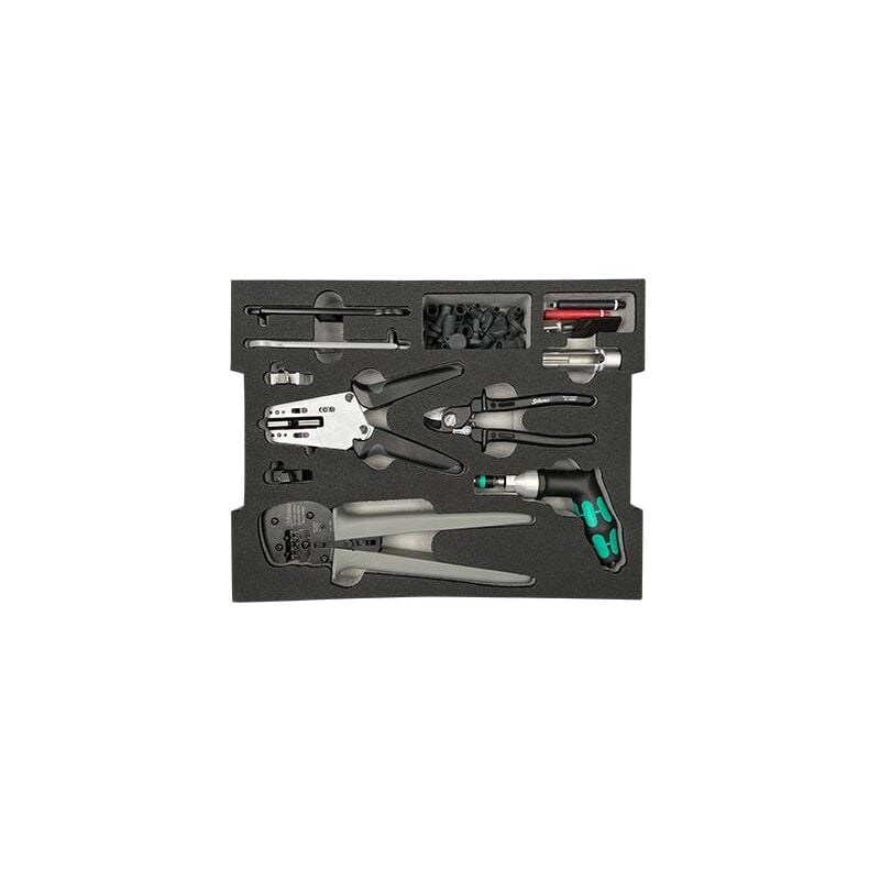 Mallette à outils pour MC4 et MC4-Evo 2 32.6126 Stäubli Contenu: 1 set V130133