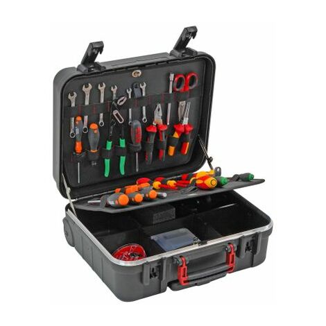 Mallette à outils RS PRO en Polypropylène, Dimensions 430 x 320 x 190mm ( Prix pour 1 )