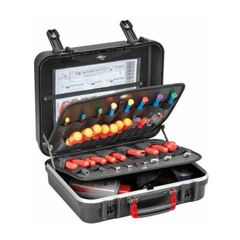 Mallette à outils RS PRO en Polypropylène, Dimensions 430 x 320 x 190mm ( Prix pour 1 )