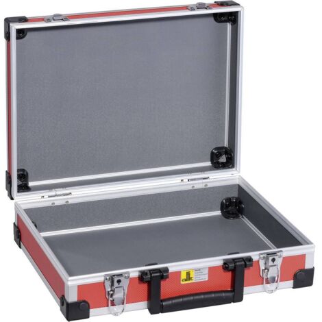 Malette de rangement aluminium 345 x 285 x 105 mm – 424110 – Fermetures métalliques verrouillables – Coins anti-rayures – Allit - MM 1 PC