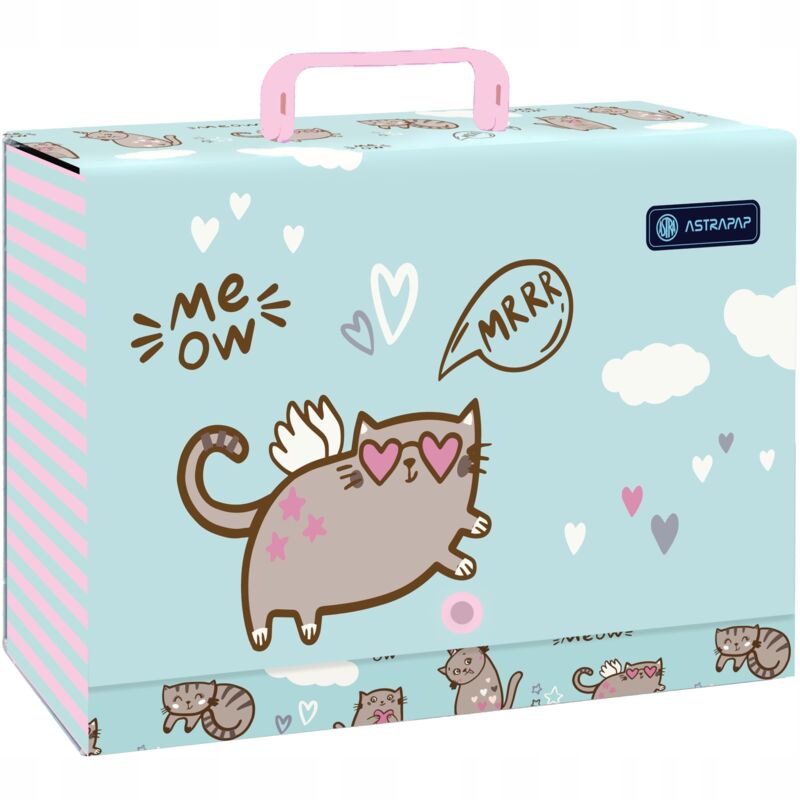 Mallette ASTRAPAP MEOW XL 9 cm 5258 avec poignée