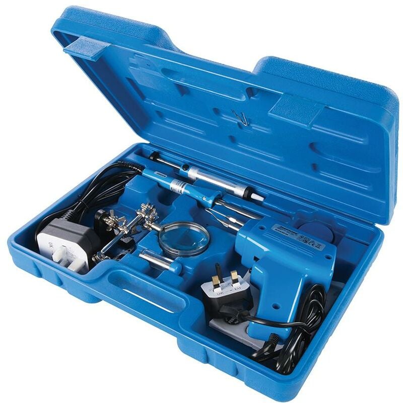 Silverline - Mallette de soudage, 9 pcs 100 w, 30 w