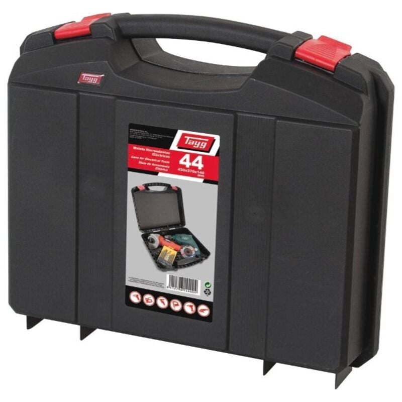 Mallette de rangement avec mousse 40x32x12cm - 17717