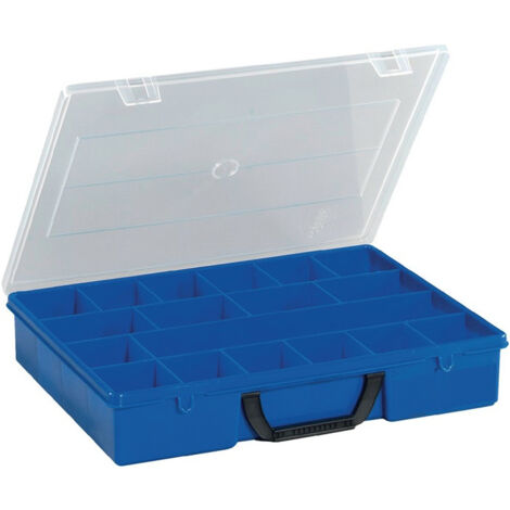 Mallette de rangement l.365xP290xH65 mm 18 comp.