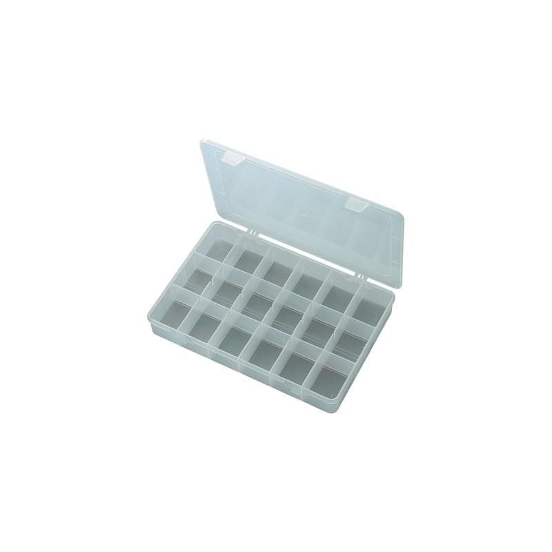 Tru Components - boîte de rangement séparations fixes PP18-01 1566284 (l x l x h) 278 x 192 x 43 mm nombre de compartiment