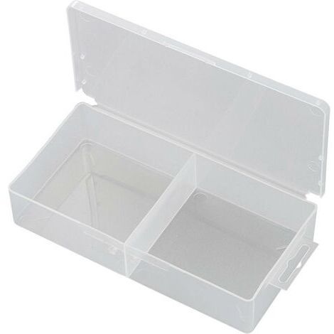 Mallette de rangement séparations fixes TRU COMPONENTS SG817-02 1566599 (L x l x H) 173 x 86 x 35 mm Nombre de compartiments: 2 1 pc(s) S883001