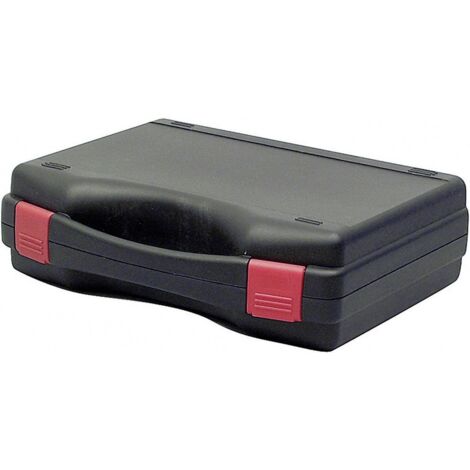 Mallette de rangement TEK2004 en polypropylène 275x220x83mm – Compartiment unique avec séparations fixes – Aménageable avec mousse – Viso