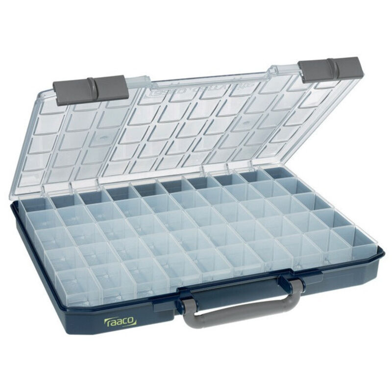 CarryLite 55 5x10-50 Coffret de rangement (l x h x p) 413 x 57 x 330 mm Nombre de compartiments: 50 Contenu 1 pc( - Raaco