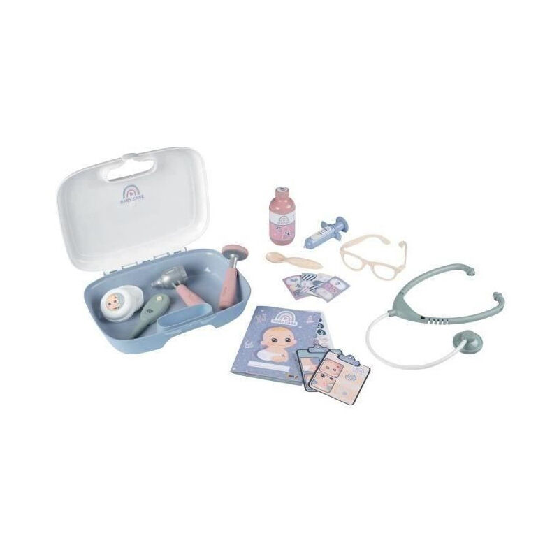 Mallette de Soins Smoby Baby Care - Mixte - 3 ans a 10 ans - 19.4 x 24.3 x 6.2