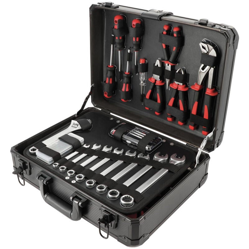 Mallette d'outillage auto 158 outils