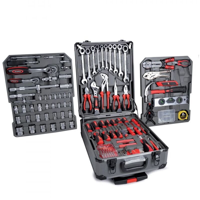 Boite à Outils Alu 186 pieces Karx