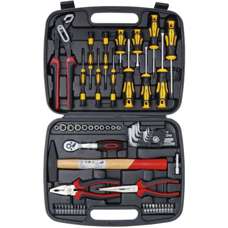 Mallette d'outils a main 58 pieces bgs diy