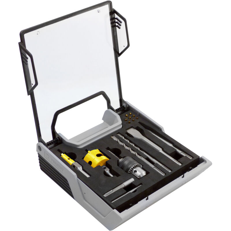 Peugeot Outillage - Mallette spéciale marteau perforateur sds+ 21 pcs