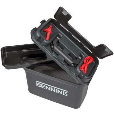 Mallette pour appareil de mesure Benning 10198412 (L x l) 190 mm x 375 mm
