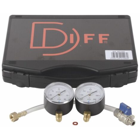 Mallette pression gaz 60/600mb - DIFF